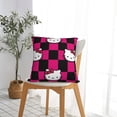 thumbnail image 4 of Hello Kitty Pillow Cover, Square Throw Pillow Cases For Couch Sofa Bed Living Room,Home Decorative, 12"X12", 4 of 9