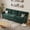 Dark Green, variant on YWEN Corduroy 3-Seater Couches Sofa with Removable Backrest, Seat Cushions & Padded Armrests, High Rebound Sponge Upholstered Sleeper Couch for Living Room Furniture, Solid Wood Frame & Plastic Legs