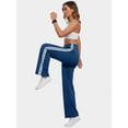 thumbnail image 3 of Rosvigor Womens Jogger Pants Color Block Sweatpants High Waisted Pants with Pockets for Workout Travel Outdoor Lounge, 3 of 8
