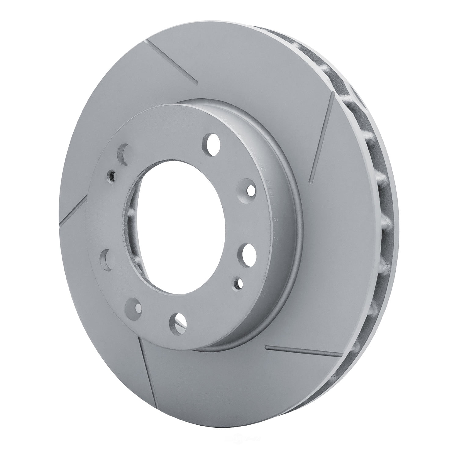 Dynamic Friction Company 910-02008D DFC Hi-carbon Alloy Geomet Coated Rotor - Slotted