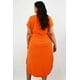 thumbnail image 3 of Vestido camisero Roman Fashion Talla Extra Naranja 36, 3 of 6