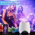 thumbnail image 3 of Star Ocean Wave Projector,Petrichor Led Baby Night Light 3 Stars Mode + 14 Wave Pattern Mode with Timer Voice Control Lamp Built-in Speaker Bedroom Living Room Party Decoration, 3 of 6