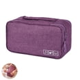 thumbnail image 2 of Bolsa De Ropa Interior, Organizador Multifunción Impermeable, Calcetines, Bolsa De Almacenamiento, Accesorios Cosméticos, Estuche De Almacenamiento Para Viajes, Vacaciones Vogacara HA027912-01, 2 of 7