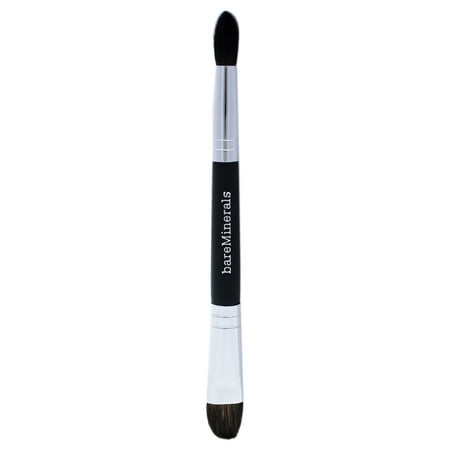 Mini Double Ended Lid and Crease Brush by bareMinerals for Women - 1 Pc Brush