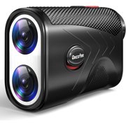 Range Finder Golf Rangefinder with Slope - 1200 Yards Laser Range Finder with Flag Lock, Vibration, 7X Magnification, Rechargeable with Magnetic Mount – Ideal Golf Accessories for Golfers & Hunting