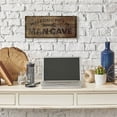 thumbnail image 3 of Stupell Industries Man Cave Tools Modern Textured Wood Word Design Canvas Wall Art by Art Licensing Studio, 3 of 3