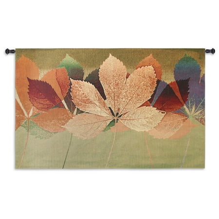 Fine Art Tapestries Robert Mertens 'Leaf Dance II' Cotton Wall Tapestry