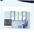 thumbnail image 5 of Termómetro interior higrómetro digital con pantalla LCD de caracteres grandes en negrita, tecnología mejorada de ahorro de energía, sala de alta precisión, 5 of 5