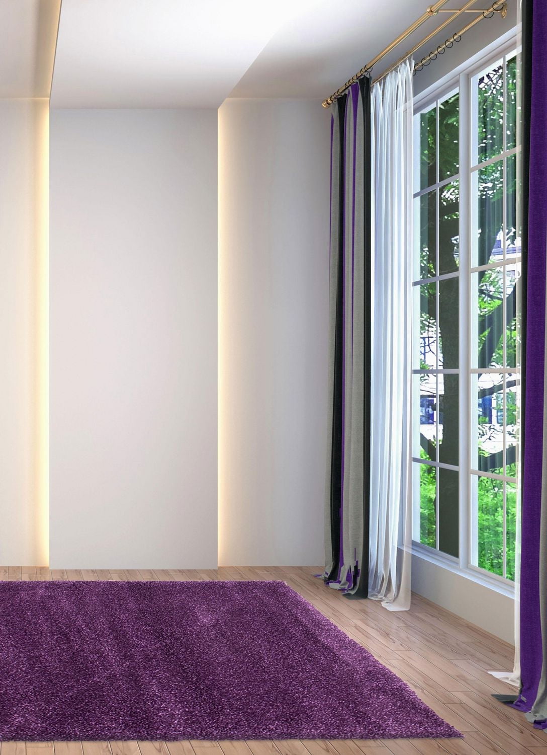 Tapis ECARPET Alaskan Classic Mauve 5'2" x 7'8"