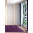 thumbnail image 1 of ECARPET Alaskan Classic Purple Shag 5'2" x 7'8", 1 of 9