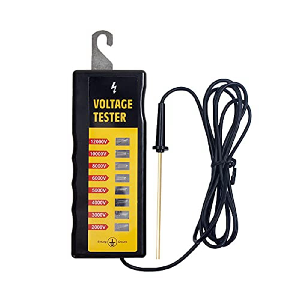 12000V Farmer's Fence Voltage Testing Tool Electric Fence Voltage