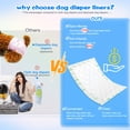 thumbnail image 4 of Forros de pañales para perros ALWZ-RDY Super Absorption, 150 unidades, 4 of 6