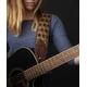 thumbnail image 4 of Correa para guitarra Levy's Leathers Sundance de 3 pulgadas de ancho, piel estampada, 4 of 4
