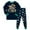 H6-Black, variant on Child Boy Pjs Clothing for Kids 5T 6T 7T 8Y 9Y 10Y Long Sleeve Shirt Elastic Waist Pants 2Pcs Cute Set Boys Fall Winter Outfits Sizes 5-6 Years,Black