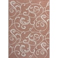thumbnail image 3 of JONATHAN Y TUSCAN SUN 3 x 5 Area Rug, Maribel Traditional All-Over Scroll - Salmon/Cream, TSN205A-3, 3 of 9
