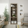 thumbnail image 3 of Prepac Tall 6-Shelf Bookcase, Drifted Gray, 3 of 14