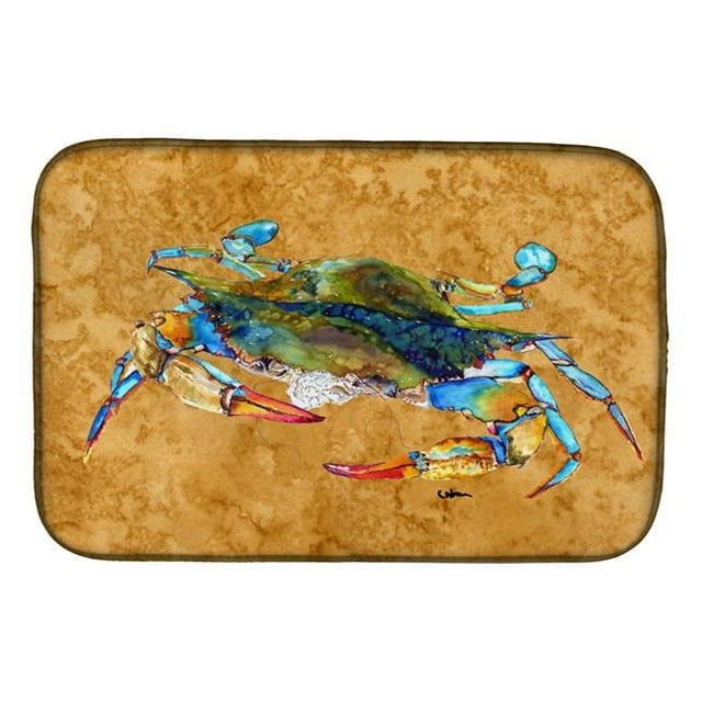 Carolines Treasures 8655DDM Crab Dish Drying Mat