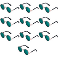 thumbnail image 1 of 10 Pcs Lunettes de Soleil pour Chien Rondes en Métal Lunettes de Soleil Classiques Rétro pour Chat Lunettes de Soleil Hippie Mignonnes et Amusantes pour Animaux de Compagnie, 1 of 5