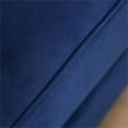thumbnail image 3 of Furniture of America Allyson Transitional Chenille Sofa in Navy, 3 of 10