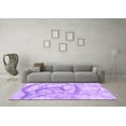 thumbnail image 3 of Ahgly Company Indoor Rectangle Abstract Purple Contemporary Area Rugs, 5' x 8', 3 of 4