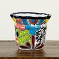thumbnail image 4 of Nearly Natural 7in. x 8in. Handmade Mexican Talavera Ceramic Planter, 4 of 14