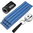 thumbnail image 4 of Shisuyan 3Pack Durable Carpenter Accessories Plastic Metal Woodworking Pencils 18X0.6In Marking Writing Rough Surface, 4 of 9