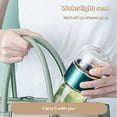 thumbnail image 3 of Tryteavas Glass Infuser, Portable Leak-Proof Glass Tea Bottle with Strainer for Loose Leaf Tea, Double Wall Insulated Cup for Office & Travel, 3 of 7