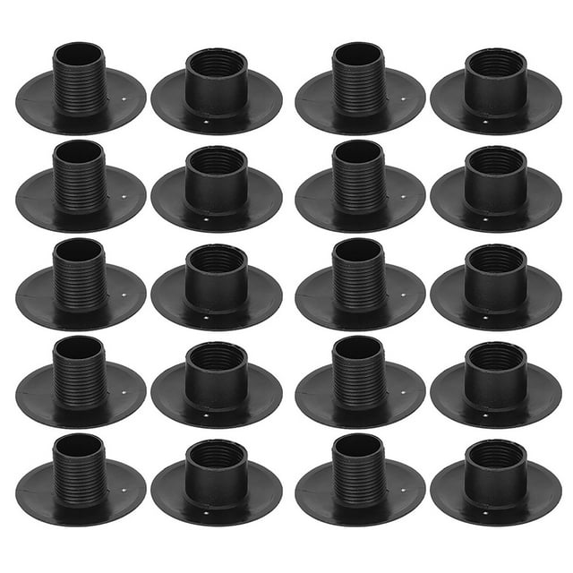 10 pares de bujes para futbolín de mesa, varillas de rodamiento para futbolín, accesorios para juegos de futbolín