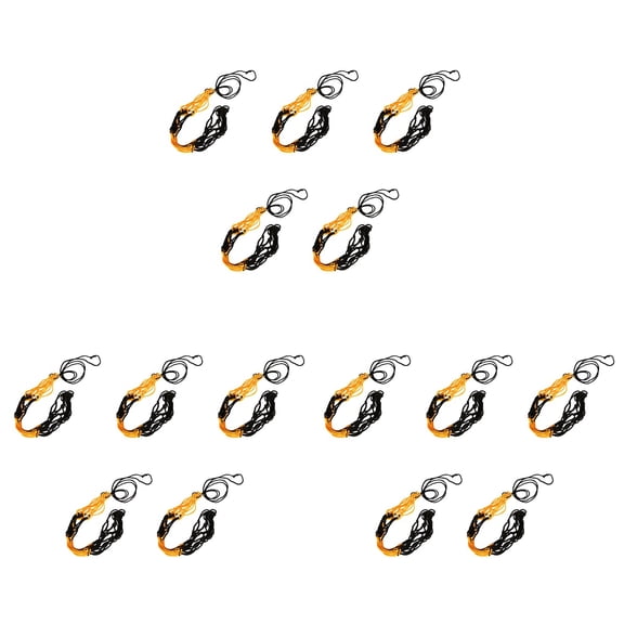 ITSELFER 15 Pcs Portable Mesh Bags Multi-function Net Bags Wear-resistant Soccer Bags Ball Supply