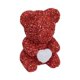 thumbnail image 3 of Oso de corazón de San Valentín, regalos encantadores para el día de San Valentín, decoración del día de San Valentín, centro de mesa para niños, mamá Rojo, 3 of 8