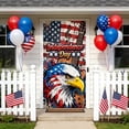 thumbnail image 4 of FastXmas 4th of July Door Cover Patriotic Door Banners Porch Decoration Door Cover Banner, Classic Red White and Blue Door Cover for Party Decor For Memorial Day 250th Anniversary Home Decor, 4 of 6