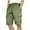 Army Green, variant on Enjoytime Athletic Shorts for Men Solid Color Elastic Drawstring Waist Loose Gym Shorts for Casual Travel Workout Army Green L