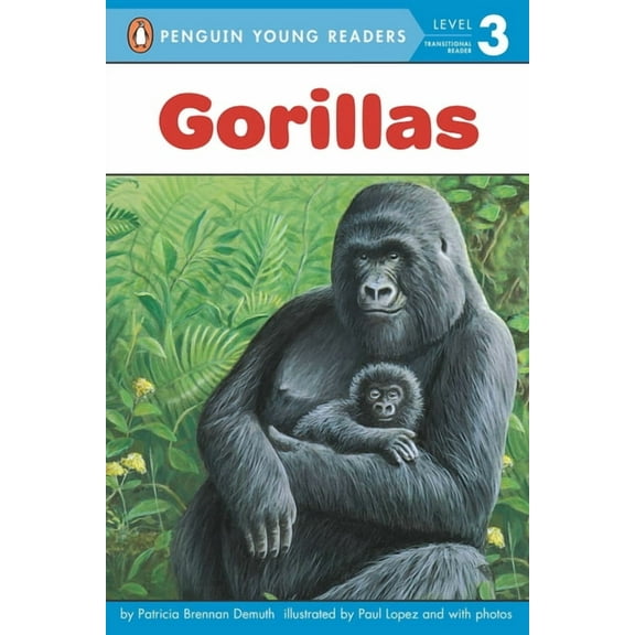 Penguin Young Readers, Level 3 Gorillas, (Paperback)