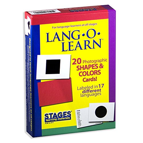 Stages Learning Lang-O-Learn ESL Vehicles Vocabulary Photo Flash Cards 