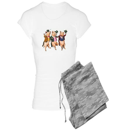 

CafePress - Three Little Pigs Pajamas - Women s Light Pajamas