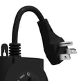 thumbnail image 3 of STANLEY LightTimer Select Twin 2-Outlet Grounded Outdoor Photocell Timer with 6-In. Cord, Black, W38463, 3 of 4