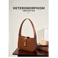 thumbnail image 3 of Genuine Leather Women's Bag Cowhide Shoulder Bag Premium Sense Purse Handbag, 3 of 5