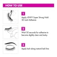 thumbnail image 3 of i-Envy by KISS Super Strong Hold 3D Strip Lash Glue, Waterproof Brush-On False Eyelash Adhesive, Latex-Free, Long-Lasting & Easy Application, Ideal for Sensitive Eyes (Clear), 3 of 7