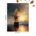 thumbnail image 3 of Qisvanset 12x16 Inch Miniature Pine Tree Canvas Print Wall Art, 3 of 5