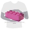 thumbnail image 2 of Room Copenhagen 8 LEGO Brick Box, Bright Pink, 2 of 5