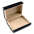 thumbnail image 2 of ZheElen Jewelry Tie Bar Cufflinks Storage Box Black- Cufflinks Tie Clips Set, 2 of 6