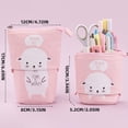 thumbnail image 4 of Dyegold Telescopic Sliding Pencil Case with Canvas Material and Expandable Design for Stationery Storage and Cosmetic Organization, 4 of 4