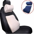 thumbnail image 1 of MELLCO Car Back Cushion Lumbar Support & Car Neck Pillow Kit, Full Memory Foam Ergonomic Seat Back Cushion, Back Support Pillow for Office Car Home, 1 of 18