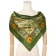 thumbnail image 2 of INSPIRAR CHIC Mujeres Pañuelo de Satén Cuadrado 35" Gran Pañuelo de Paisley Simétrico de Seda para el Cabello, Envoltura para Dormir, Bandanas 90x90cm Verde, 2 of 6