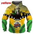 thumbnail image 1 of Sweat à Capuche Mode Femmes/hommes Motif Tracteur Chandail en Molleton Impression 3D, 1 of 4