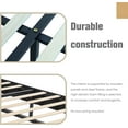 thumbnail image 5 of AGARTT Upholstered Platform King Size Bed Frame with Headboard Wooden Slats Support,Black Linen, 5 of 6