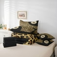 thumbnail image 6 of Feelyou Brown Leopard Print Twin Bedding Sets 7-Piece, Billiards Bedding Comforter Set, 6 of 8