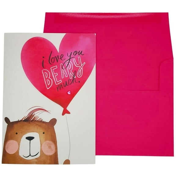 NIQUEA.D, I Love You Beary Much Valentine's Day Card