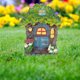 thumbnail image 2 of Decoración de casa de hadas para jardín, escultura de puerta de casa de hadas, decoración en miniatura para jardín, 2 of 7