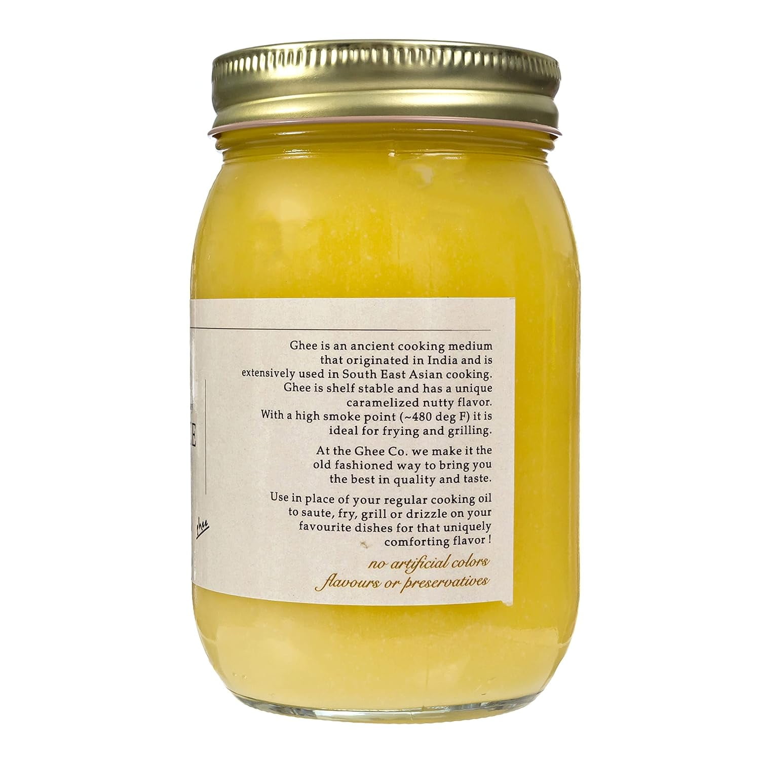 The Ghee X4-U88Q-RG9J 16 oz Home Made Regular Ghee - 4 Pack